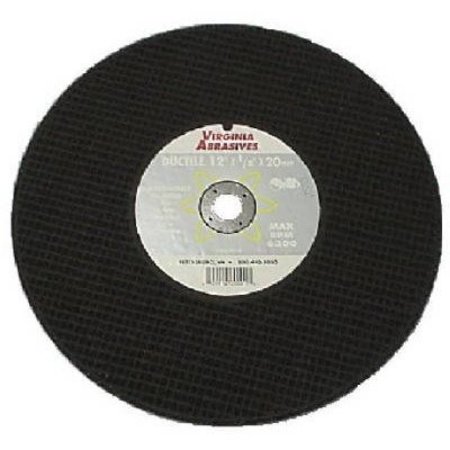 VIRGINIA ABRASIVES CORP 12X1/8X1 Whl Duct Blade 424-70512